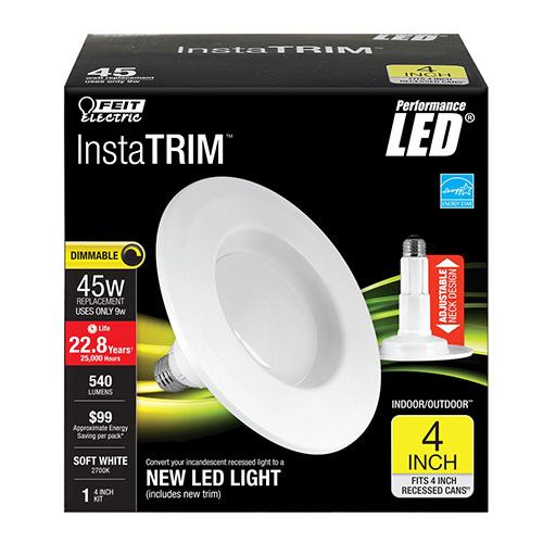 LED 4&quot; Retrofit Downlight - 9W - 760 Lumens - Dimmable - MaxLite