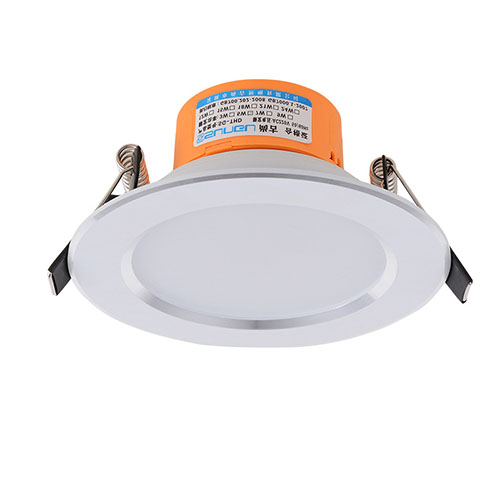 LED 4 inch Recessed Light With Interchangable Trim - 12 Watt - 50W Equiv - Dimmable - Baffled - 600 Lumens